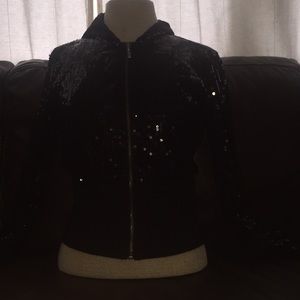 Black Sequin Jacket
